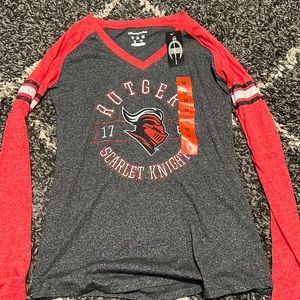 Rutgers scarlet knights champions long sleeve never worn with tags on it